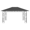 Stella Homewares Gazebo with Mosquito Net 4x3x2.73 m Anthracite 180 g/m²