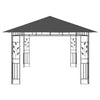 Stella Homewares Gazebo with Mosquito Net 4x3x2.73 m Anthracite 180 g/m²