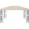 Stella Homewares Gazebo 3x4 m Cream
