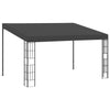 Stella Homewares Wall-mounted Gazebo 3x4 m Anthracite Fabric