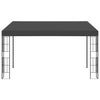 Stella Homewares Wall-mounted Gazebo 3x4 m Anthracite Fabric