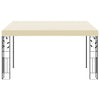 Stella Homewares Wall-mounted Gazebo 4x3x2.5 m Cream