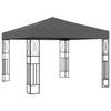 Stella Homewares Gazebo 3x3 m Anthracite Fabric