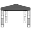 Stella Homewares Gazebo 3x3 m Anthracite Fabric