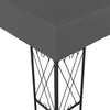 Stella Homewares Gazebo 3x3 m Anthracite Fabric