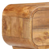 Stella Homewares Bedside Cabinet 43x30x58 cm Solid Mango Wood