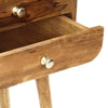 Stella Homewares Bedside Cabinet 43x30x58 cm Solid Mango Wood