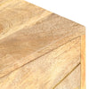 Stella Homewares Bedside Cabinet 40x30x50 cm Solid Mango Wood