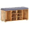 Stella Homewares Hall Bench 100x35x47 cm Solid Mango Wood