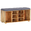 Stella Homewares Hall Bench 100x35x47 cm Solid Mango Wood
