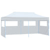 Stella Homewares Folding Pop-up Partytent with Sidewalls 3x6 m Steel White