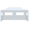 Stella Homewares Folding Pop-up Partytent with Sidewalls 3x6 m Steel White