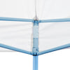 Stella Homewares Folding Pop-up Partytent with Sidewalls 3x6 m Steel White