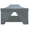 Stella Homewares Professional Folding Party Tent with 4 Sidewalls 3x4 m Steel Anthracite
