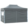 Stella Homewares Professional Folding Party Tent with 4 Sidewalls 3x4 m Steel Anthracite