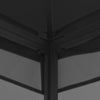 Stella Homewares Gazebo with Nets 300x300x265 cm Anthracite
