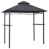 Stella Homewares BBQ Gazebo 240x150x255 cm Anthracite Steel