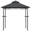 Stella Homewares BBQ Gazebo 240x150x255 cm Anthracite Steel