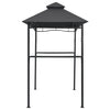 Stella Homewares BBQ Gazebo 240x150x255 cm Anthracite Steel