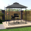 Stella Homewares BBQ Gazebo 240x150x255 cm Anthracite Steel