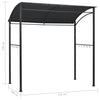 Stella Homewares BBQ Gazebo 215x150x220 cm Anthracite Steel
