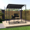 Stella Homewares BBQ Gazebo 215x150x220 cm Anthracite Steel