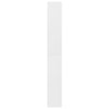 Stella Homewares 5-Tier Book Cabinet White 80x24x175 cm Engineered Wood