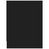 Stella Homewares Bedside Cabinets 2 pcs Black 40x30x40 cm Engineered Wood