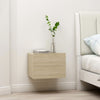 Stella Homewares Bedside Cabinet Sonoma Oak 40x30x30 cm Engineered Wood