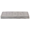 Stella Homewares Pallet Floor Cushion Cotton 120x80x10 cm Grey
