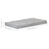 Stella Homewares Pallet Floor Cushion Cotton 120x80x10 cm Grey