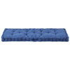 Stella Homewares Pallet Floor Cushion Cotton 120x40x7 cm Light Blue