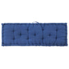 Stella Homewares Pallet Floor Cushion Cotton 120x40x7 cm Light Blue
