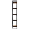 Stella Homewares 5-Tier Bookcase 60x30x180 cm Solid Reclaimed Wood