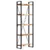 Stella Homewares 5-Tier Bookcase 60x30x180 cm Solid Reclaimed Wood