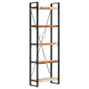 Stella Homewares 5-Tier Bookcase 60x30x180 cm Solid Reclaimed Wood