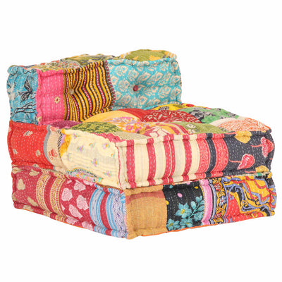 Stella Homewares Modular Pouffe Patchwork Fabric