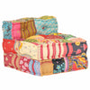 Stella Homewares Modular Pouffe Patchwork Fabric