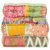 Stella Homewares Modular Pouffe Patchwork Fabric