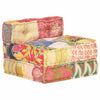 Stella Homewares Modular Pouffe Patchwork Fabric