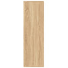 Stella Homewares Book Cabinet Sonoma Oak 98x30x98 cm Engineered Wood