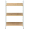 Stella Homewares 3-Layer Book Shelf Oak 60x27.6x90.5 cm Engineered Wood
