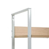 Stella Homewares 3-Layer Book Shelf Oak 60x27.6x90.5 cm Engineered Wood