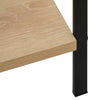 Stella Homewares 4-Layer Book Shelf Oak 60x27.6x124.5 cm Engineered Wood