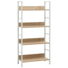 Stella Homewares 4-Layer Book Shelf Oak 60x27.6x124.5 cm Engineered Wood