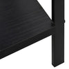 Stella Homewares 5-Layer Book Shelf Black 60x27.6x158.5 cm Engineered Wood