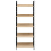 Stella Homewares 5-Layer Book Shelf Oak 60x27.6x158.5 cm Engineered Wood