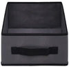 Stella Homewares Storage Cabinet with 6 Drawers 55x29x55 cm Grey Steel