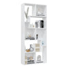 Stella Homewares Book Cabinet White 67x24x161 cm Engineered Wood