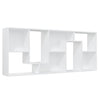 Stella Homewares Book Cabinet White 67x24x161 cm Engineered Wood